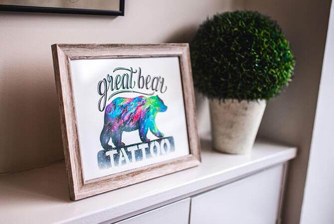Great Bear Tattoo – Image Production